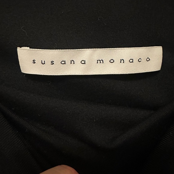 Susana Monaco Classic Black Mini Dress - Picture 3 of 5